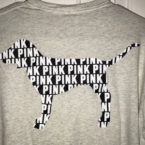 PINK longsleeve tee